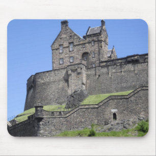 Alfombrilla De Ratón Vista del Castillo de Edimburgo, Edimburgo, Escoci