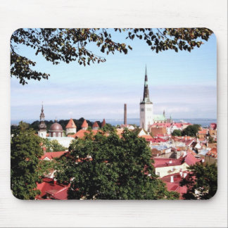 Alfombrilla De Ratón Vista del cojín de ratón de Tallinn