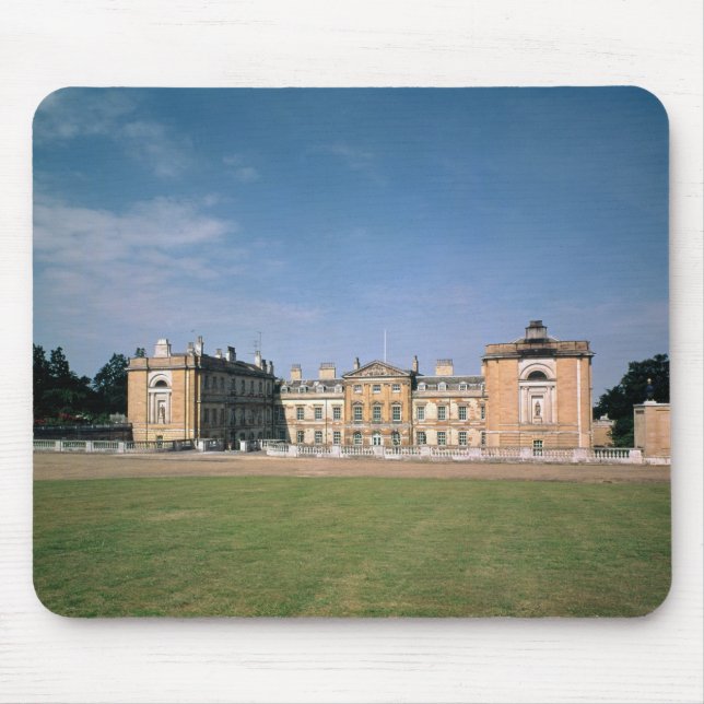 Alfombrilla De Ratón Vista del frente del oeste, reconstruida 1746-61 (Frente)
