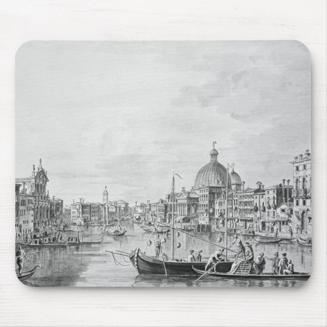 Alfombrilla De Ratón Vista del Gran Canal, Venecia, c.1800 (Frente)