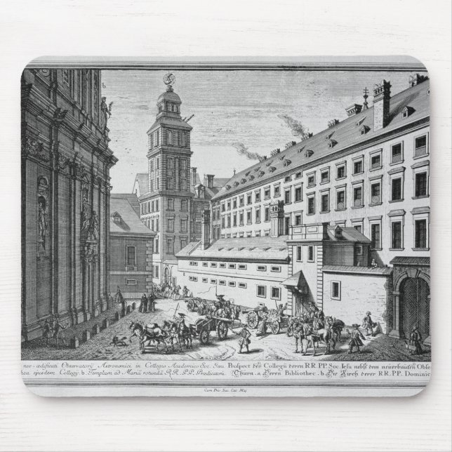 Alfombrilla De Ratón Vista del nuevo observatorio en la jesuita (Frente)