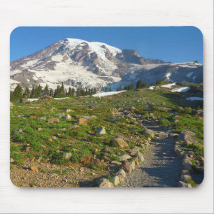 Alfombrilla De Ratón Vista del sendero Skyline del Monte Rainier