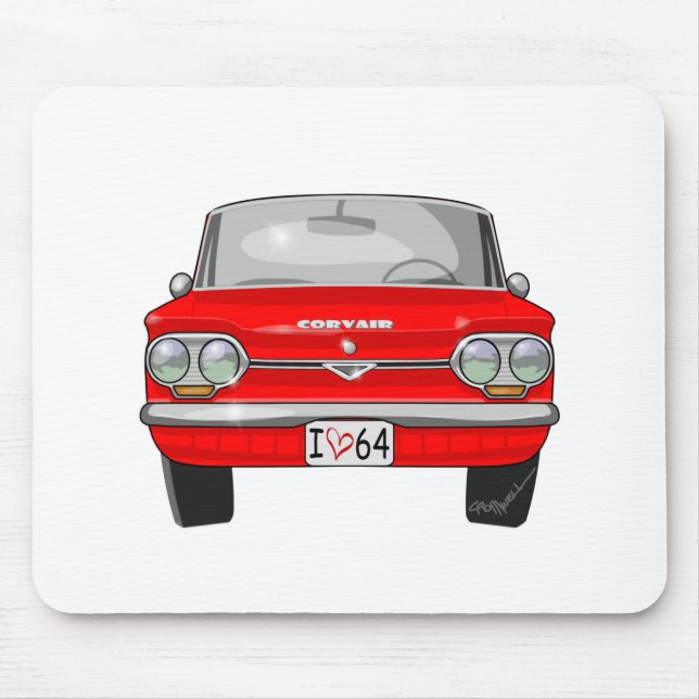 Alfombrilla De Ratón Vista delantera 1964 de Corvair (Frente)