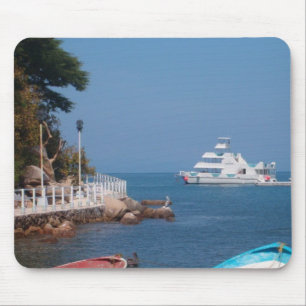 Alfombrilla De Ratón vista desde una isla de Puerto Vallarta