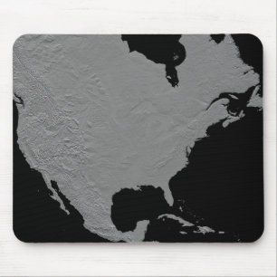 Alfombrilla De Ratón Vista esterooscópica de Norteamérica 2