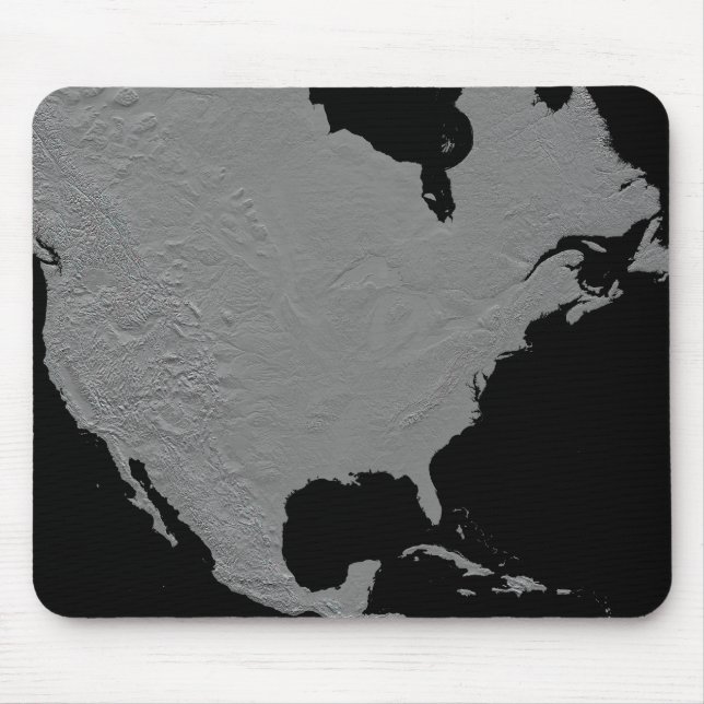 Alfombrilla De Ratón Vista esterooscópica de Norteamérica 2 (Frente)