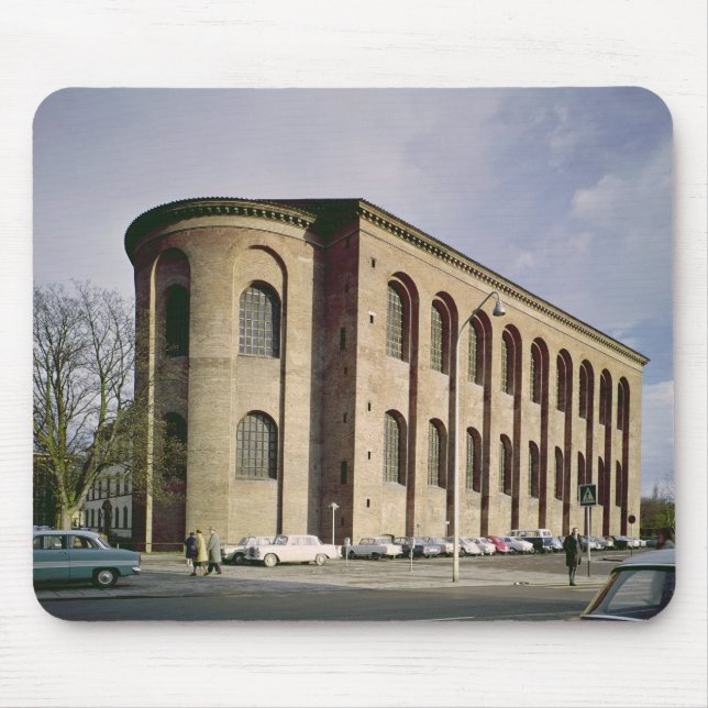 Alfombrilla De Ratón Vista exterior del Aula Palatina, c.310 construido (Frente)