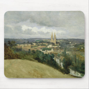Alfombrilla De Ratón Vista general de la ciudad del Santo-Lo, c.1833