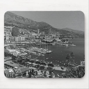 Alfombrilla De Ratón Vista general de Mónaco Montecarlo