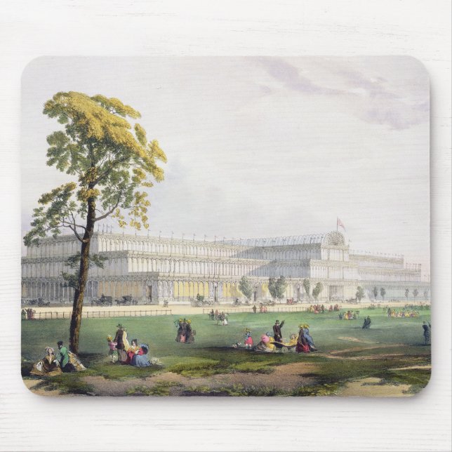 Alfombrilla De Ratón Vista general del exterior del edificio, en t (Frente)