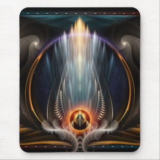 Alfombrilla De Ratón Vista Imperial Mousepad Arte Fractal