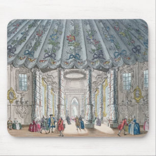 Alfombrilla De Ratón Vista interior del cuarto elegante de la música