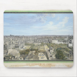 Alfombrilla De Ratón Vista panorámica de París hacia el norte, 1786