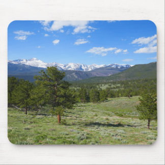 Alfombrilla De Ratón Vista panorámica de Rocky Mountain