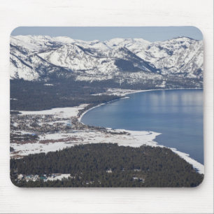 Alfombrilla De Ratón Vista panorámica del lago Tahoe, EE.UU.