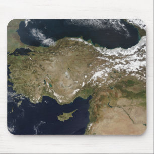 Alfombrilla De Ratón Vista por satélite de Turquía