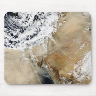 Alfombrilla De Ratón Vista por satélite del mediterráneo del este