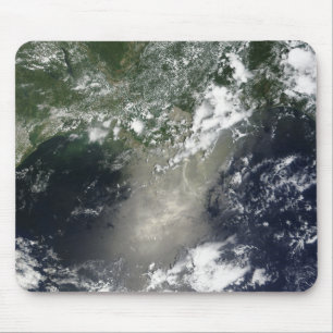 Alfombrilla De Ratón Vista satelital de las vetas y cintas de petróleo