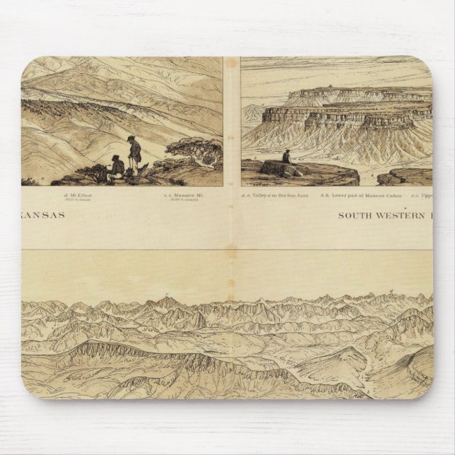 Alfombrilla De Ratón Vistas Panorámicas (Frente)