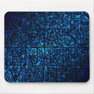 Alfombrilla De Ratón Vitral viejo