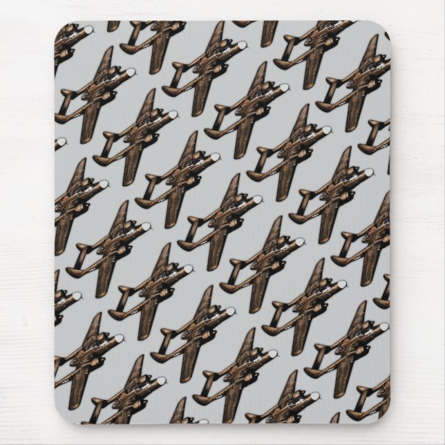 Alfombrilla De Ratón Viuda negra P-61 (Frente)