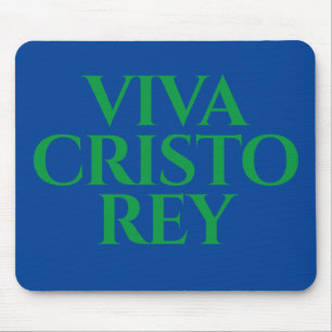 Alfombrilla De Ratón Viva Cristo Rey Almohadilla gráfica del ratón