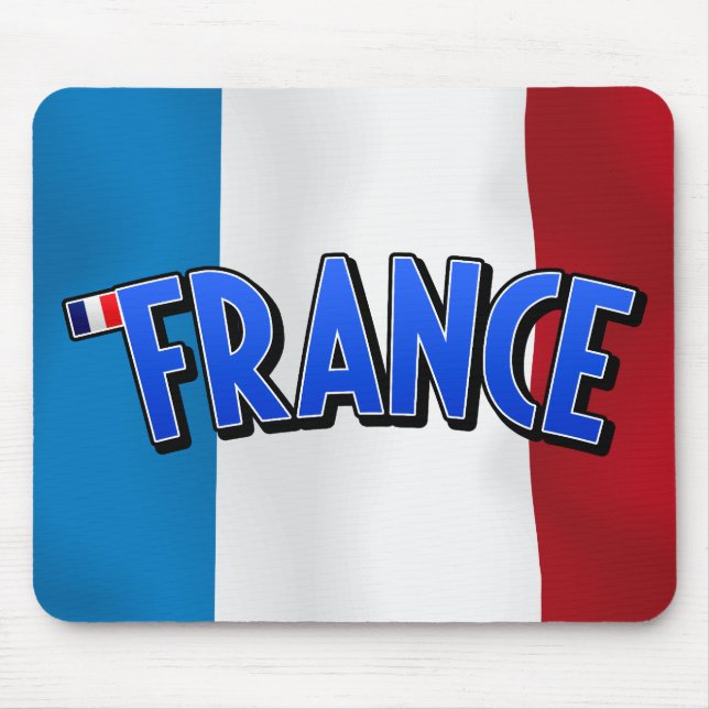 Alfombrilla De Ratón ¡Viva Francia! (Frente)