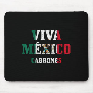 Alfombrilla De Ratón Viva México Cabrones Funny Cinco De Mayo Mexico F