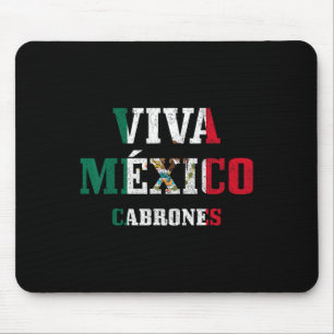 Alfombrilla De Ratón Viva México Cabrones Funny Cinco De Mayo Mexico F