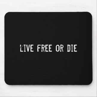 Alfombrilla De Ratón vivir libre o morir