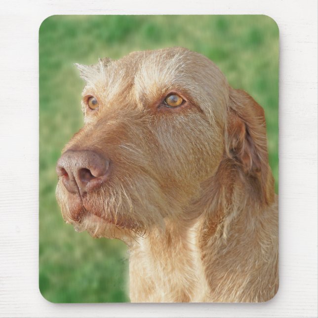 Alfombrilla De Ratón Vizsla Crea Tu Propio Mascota Personalizado Foto M (Frente)