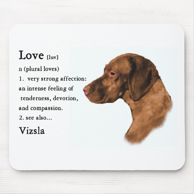 Alfombrilla De Ratón Vizsla Lovers Gifts (Frente)