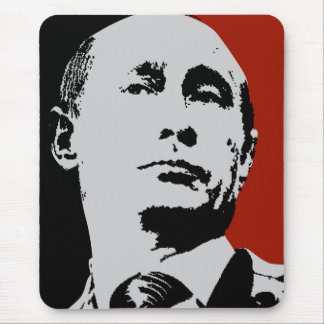 Alfombrilla De Ratón Vladimir Putin Rojo