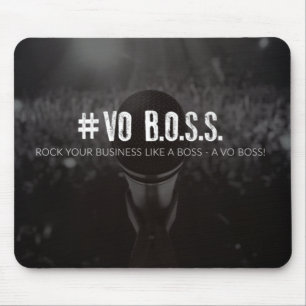 Alfombrilla De Ratón VO BOSS Rock Your Mouse Pad