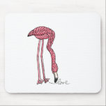 Alfombrilla De Ratón vol25- amor flamingo<br><div class="desc">obra de arte única de vol25. Los flamencos rosados y el amor,  qué combinación perfecta. :)</div>