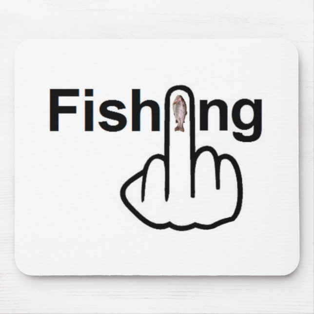 Alfombrilla De Ratón Voladizo de pesca de Mousepad (Frente)