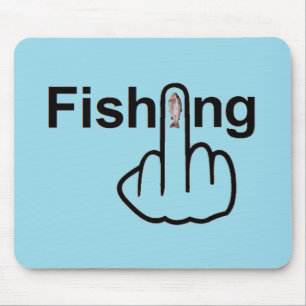 Alfombrilla De Ratón Voladizo de pesca de Mousepad