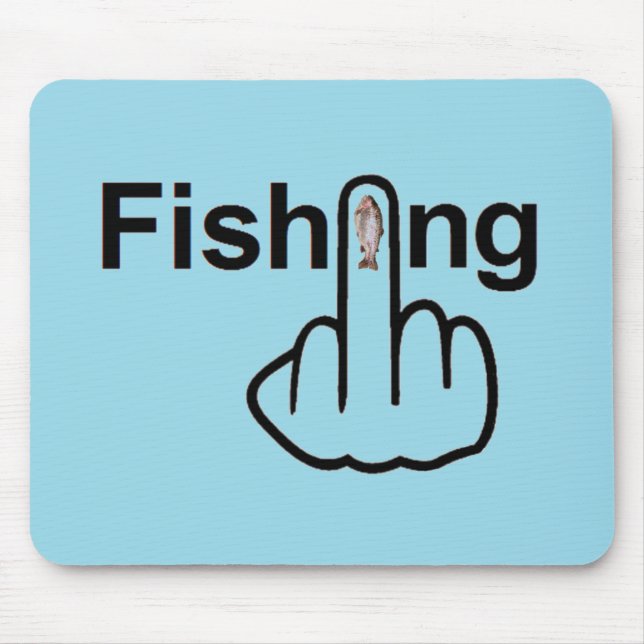 Alfombrilla De Ratón Voladizo de pesca de Mousepad (Frente)