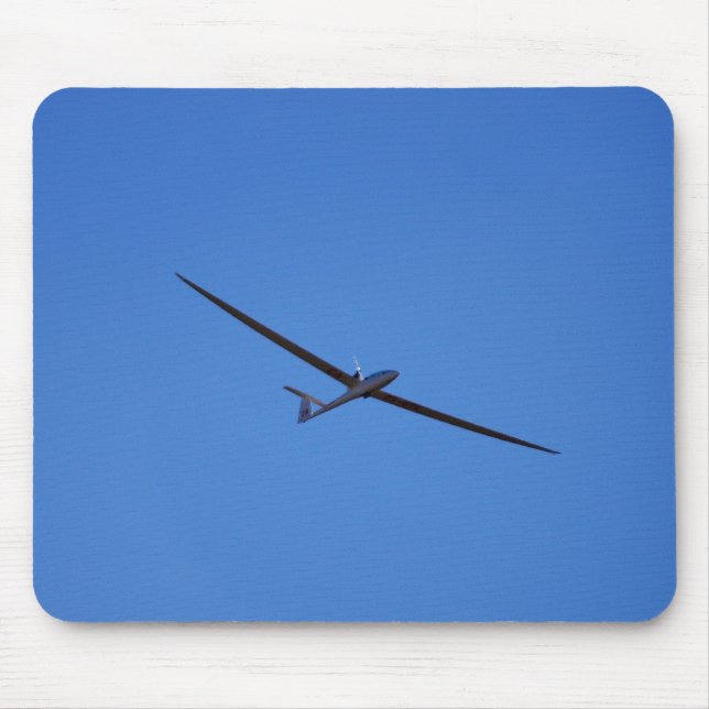 Alfombrilla De Ratón Volando alto en el cielo (Frente)