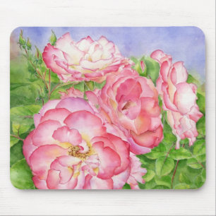 Alfombrilla De Ratón Volantes de la frambuesa