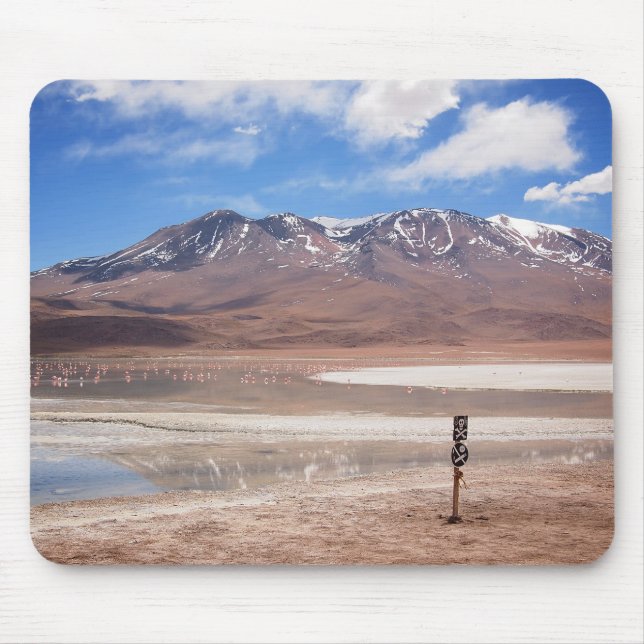 Alfombrilla De Ratón Volcán en un mousepad del paisaje de Altiplano (Frente)