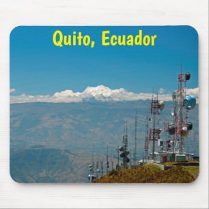 Alfombrilla De Ratón Volcán y mástiles Antisana, Quito, Ecuador
