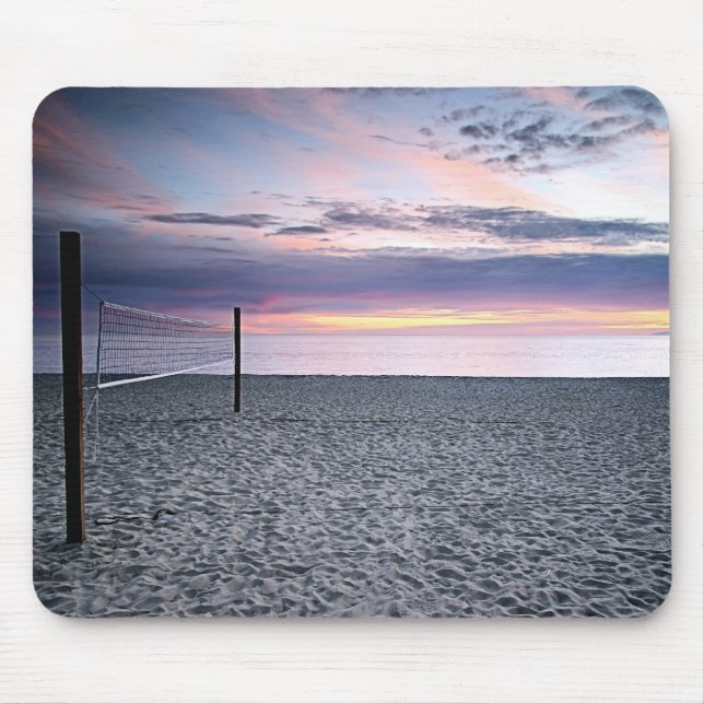 Alfombrilla De Ratón Voleibol de playa Mousepad (Frente)