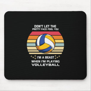Alfombrilla De Ratón Voleibol Estoy Jugando Voleibol