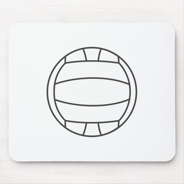 Alfombrilla De Ratón Voleibol Mousepad (Frente)