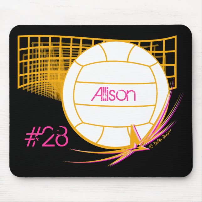 Alfombrilla De Ratón Voleibol Mousepad (Frente)