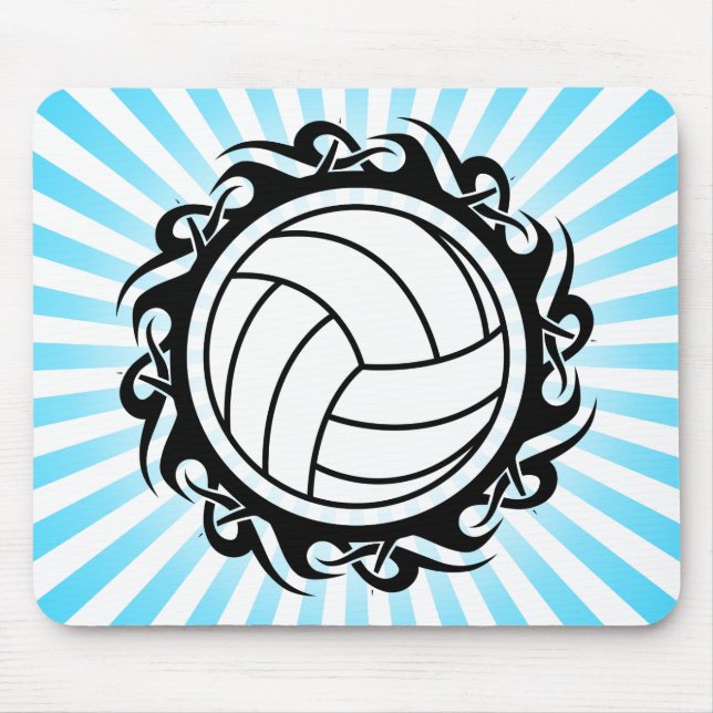 Alfombrilla De Ratón voleibol tribal (Frente)
