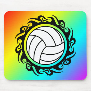 Alfombrilla De Ratón voleibol tribal