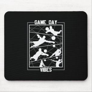 Alfombrilla De Ratón Voleibol   Vibes de día de juego
