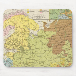 Alfombrilla De Ratón Volkerkarte von Russland - Mapa de Rusia
